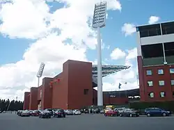 Le stade Roi Baudouin, ayant accueilli le club entre 2016 et 2018.