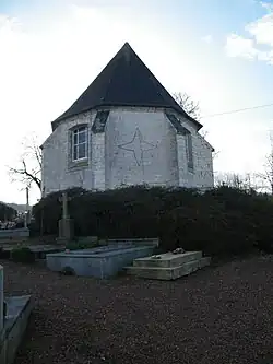 Le chevet de l'église.