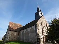 Église Saint-Aignan mur nord.