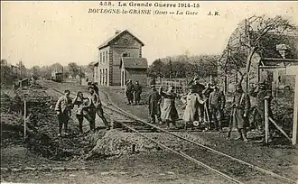 La gare, avant la Première Guerre mondiale