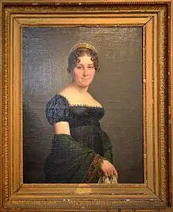 Portrait de femme (1812) au château-musée de Boulogne-sur-Mer.