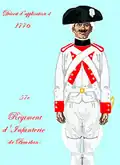 régiment de Bourbon de 1776 à 1779