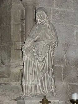 Marie jeune et sainte Anne.