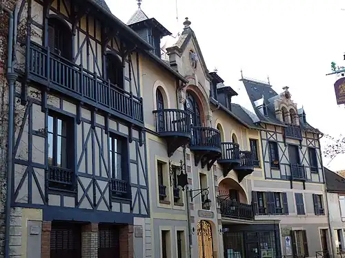 Ancien hôtel Mallet et emplacement de l'auberge de la mère Antony où séjournèrent de nombreux artistes et écrivains du XIXe siècle, 37 rue Murger, Bourron-Marlotte