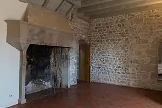 Donjon, salle du 1er&nbsp;étage (aile sud).