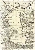 Mer Caspienne, carte de 1747