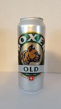 Boxer Old canette 50cl 2017
