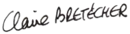 signature de Claire Bretécher