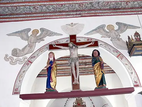 Église de Brøns (Danemark), vers 1500.