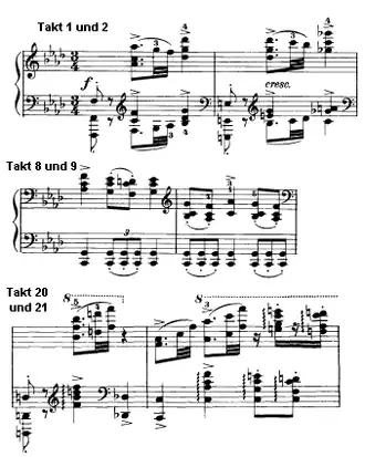 exemple partition Brahms