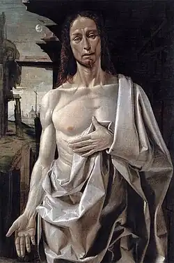 Bramantino, Christ ressuscité, vers 1490.