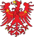 Aigle margravien  dans le blason du Mecklembourg-Poméranie occidentale
