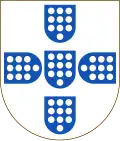 Armoiries du royaume de Portugal de 1139 à 1247