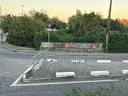 Bras de la Rize irriguant les jardins du quartier Saint-Jean.