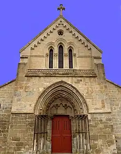 L'église de Braucourt.