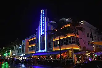 Architecture Art déco de Miami.