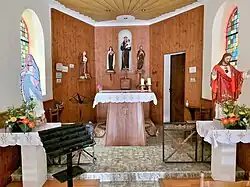 Intérieur chapelle Saint-Antoine de Padoue.