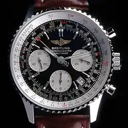 Chronographe Breitling Navitimer.