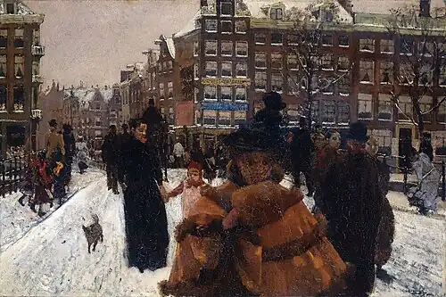 Le Pont Sigel, près de la Paleisstraat, à Amsterdam, 1890Rijksmuseum Amsterdam