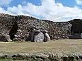 Cairn de Barnenez : chambres C; B et A.