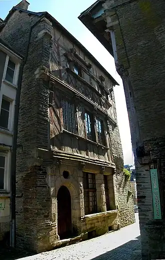 Photographie de l'hôtel des Ducs de Bretagne.