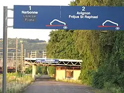 Ancien terminal des trains auto-couchettes.