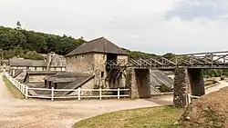 Les Forges des Salles v vue partielle.