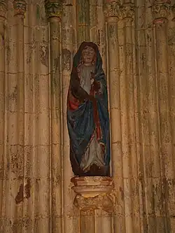 Statue de Notre-Dame de Tronoën.