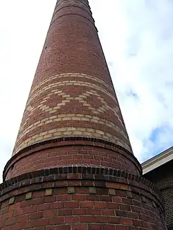 Cheminée aux Pays-Bas.