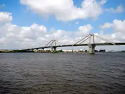 Le pont Pumarejo à Barranquilla, Colombie.