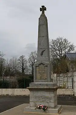 Le monument aux morts.