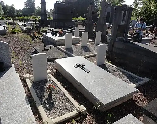 Les tombes du Commonwealth.