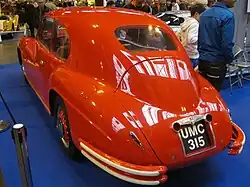 Vue arrière de la Superleggera