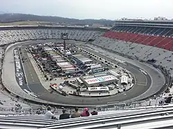 Vue générale du circuit en mars 2013.