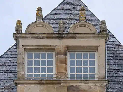 Détails de la façade.