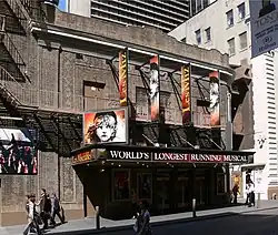 Mai 2007 : à l'affiche du Broadhurst Theatre à New York.