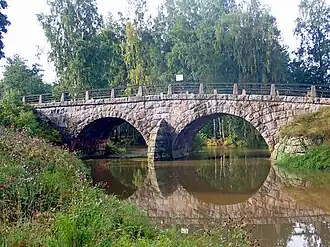 Le pont vu d'Helsinki.