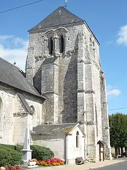 Le clocher de l'église Notre-Dame.