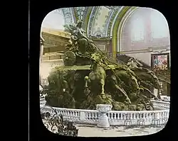 La fontaine à l'exposition universelle de 1889.