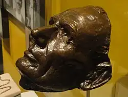 Masque mortuaire d'Abraham Lincoln.