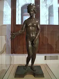 Vénus. Bronze, H. 84,2&nbsp;cm. Romain impérial (non daté). Mithréum de Saïda, Sidon, Liban. Louvre