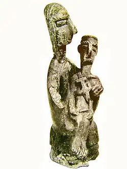 Bronzetto detto "la madre dell'ucciso" o "il canto della madre" rinvenuto ad Urzulei