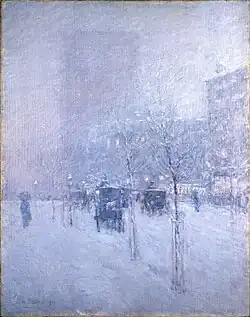 Childe Hassam, Late Afternoon, New York, Winter, v. 1900
