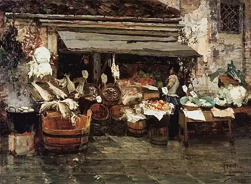 Scène de marché, Brooklyn Museum (Ca 1894)