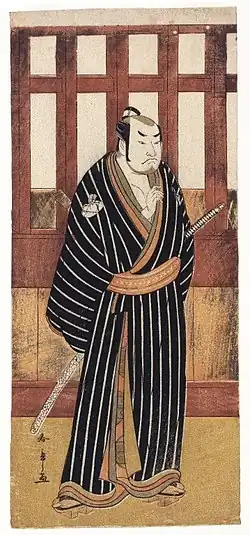L'Acteur Sakata Hangoro II, vers 1780Brooklyn Museum