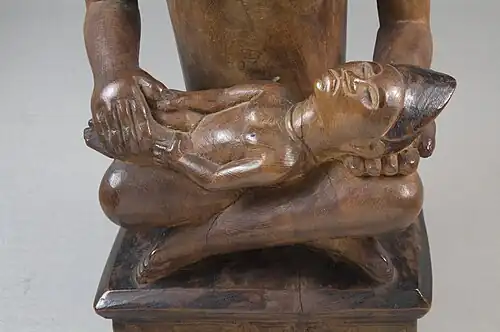 Gros plan sur l'enfant - Brooklyn Museum.