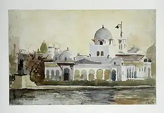 Le pavillon de la Turquie, Exposition universelle de 1900, musée Carnavalet.