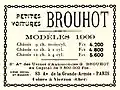 Brouhot 1909.
