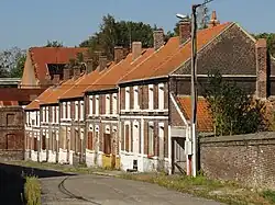 Un coron suivant une pente.