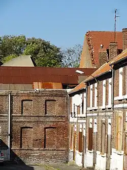 Impasse près des ateliers centraux.